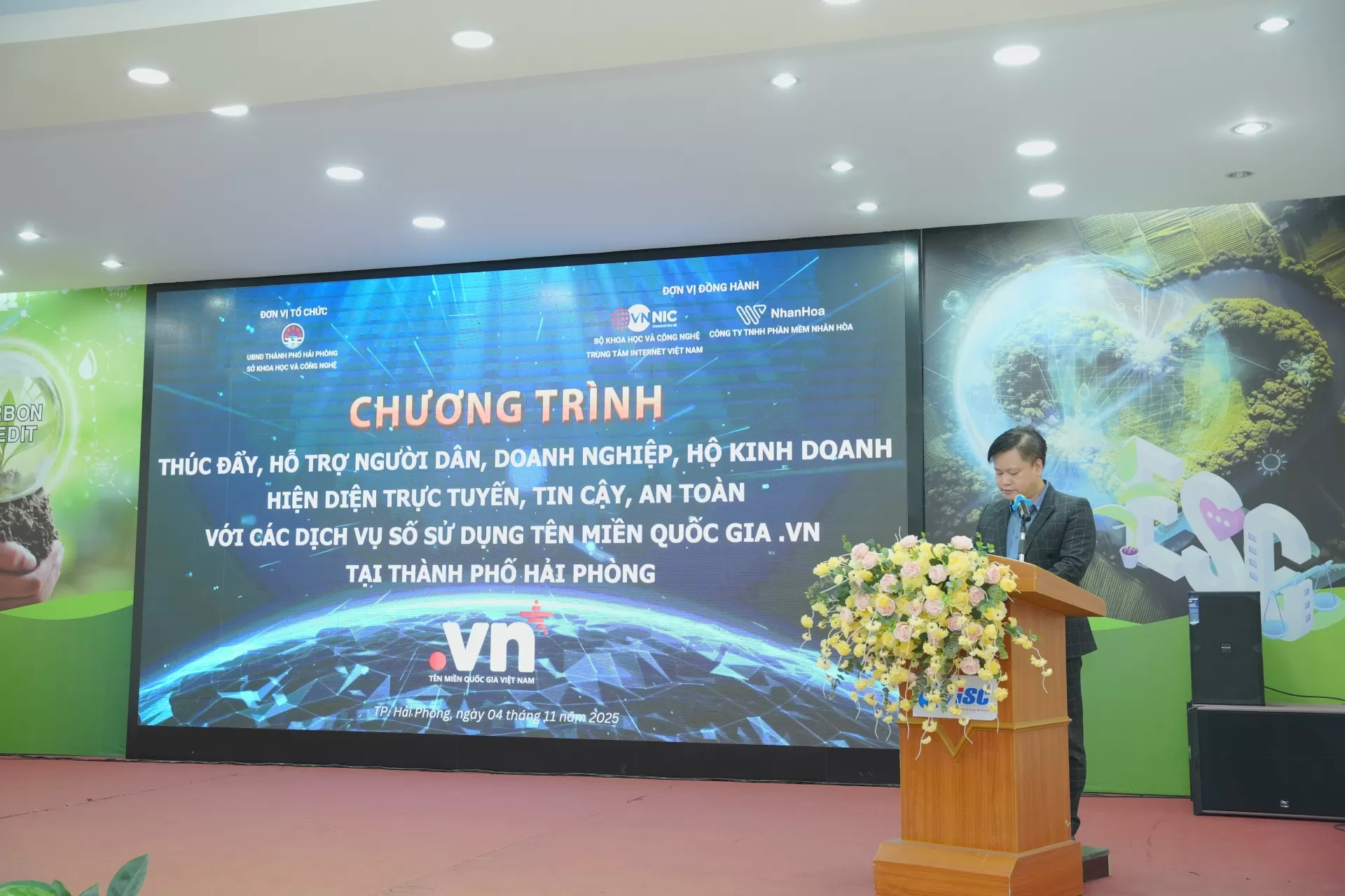 Sở KHCN Hải Phòng: Thúc đẩy, hỗ trợ người dân, doanh nghiệp, hộ kinh doanh hiện diện trực tuyến tin cậy, an toàn với Tên miền quốc gia .VN